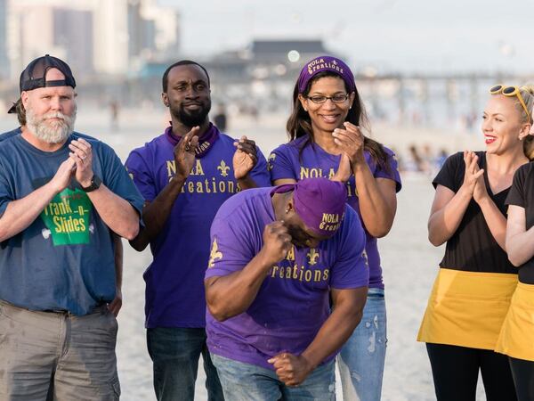 NOLA Creations, who are actually based in Atlanta, are in the finals of "Great Food Truck Race."