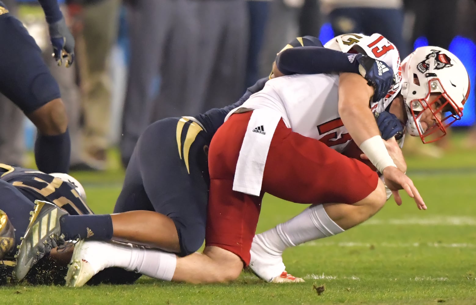 Photos: Jackets host Wolfpack in Thursday night game