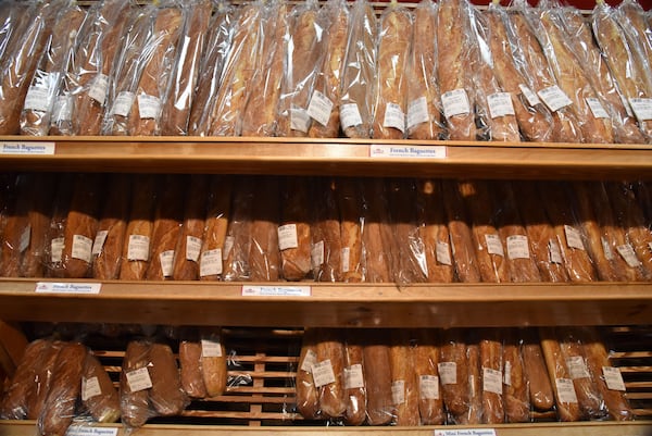 Baguettes at DeKalb Farmers Market.