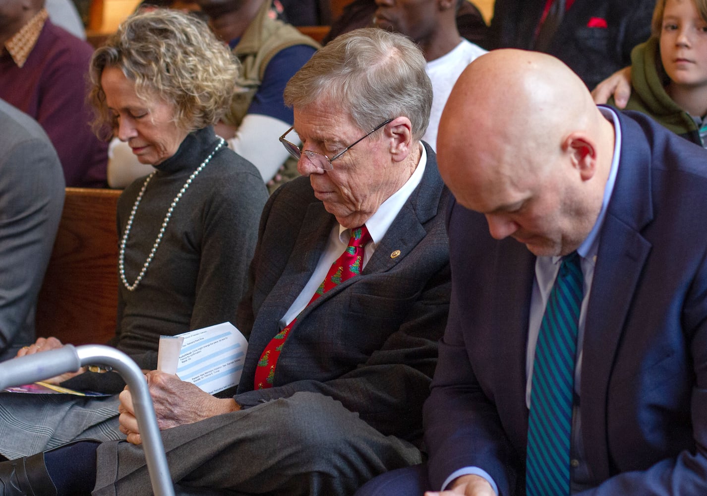 PHOTOS: Sen. Johnny Isakson speaks at Ebenezer Baptist Church