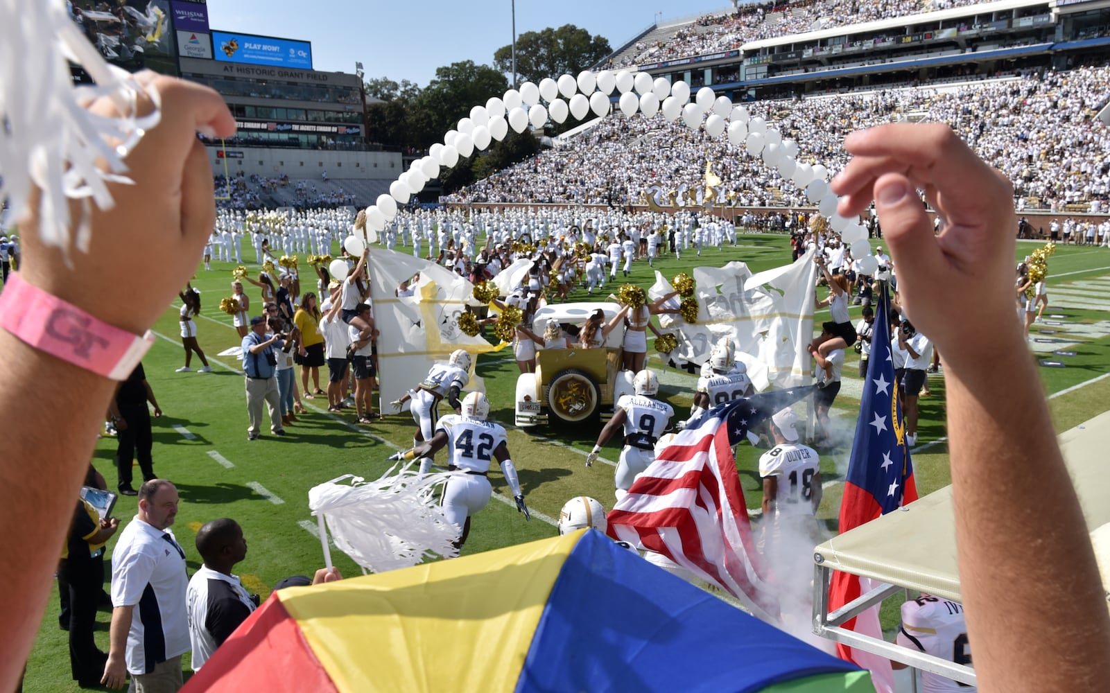 Photos: Georgia Tech hosts North Carolina