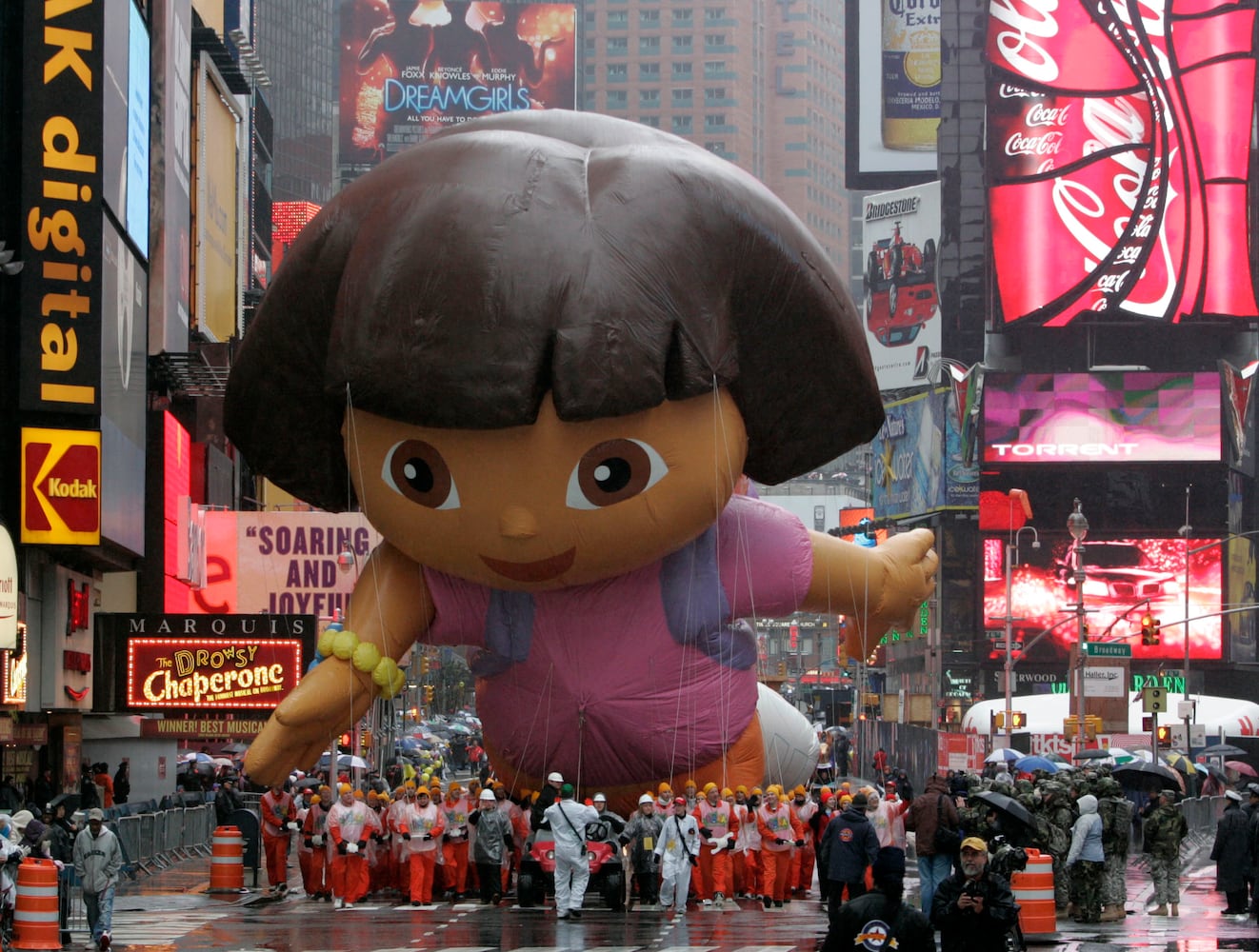 Macy's Thanksgiving Day Parade floats through the years