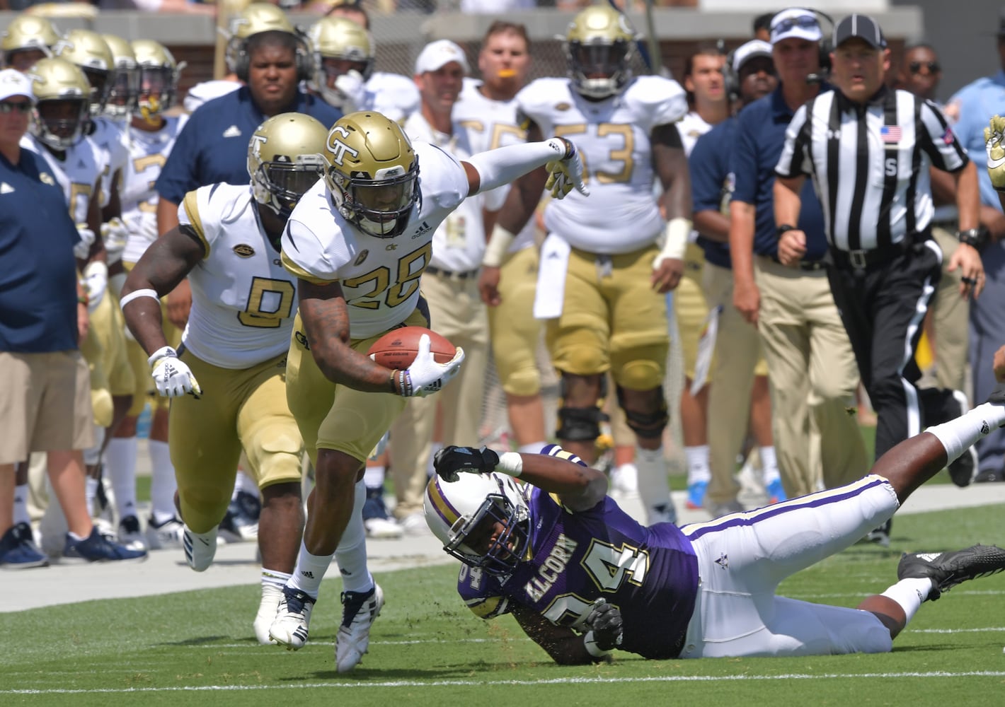 Photos: Georgia Tech routs Alcorn State in season opener