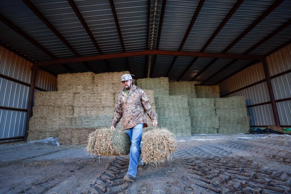 Josh Simpson who farms in Dixie, near the Georgia-Florida line, said he doesn't ask his workers about their immigration status. He said he doesn’t have a problem with deporting migrants who have been found guilty of committing crimes, but he doesn’t see a reason to remove the others. “There's good people in all walks of life,” he said. “They’re giving back to society, too.” (Miguel Martinez / AJC)