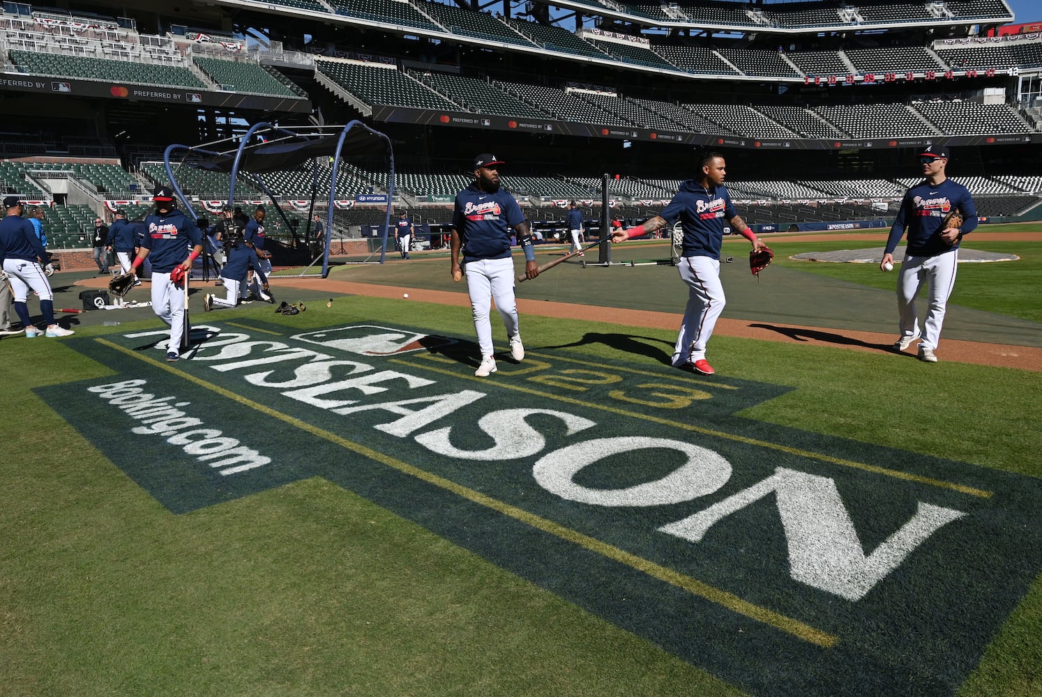 Game 2 of NLDS - Braves vs. Phillies