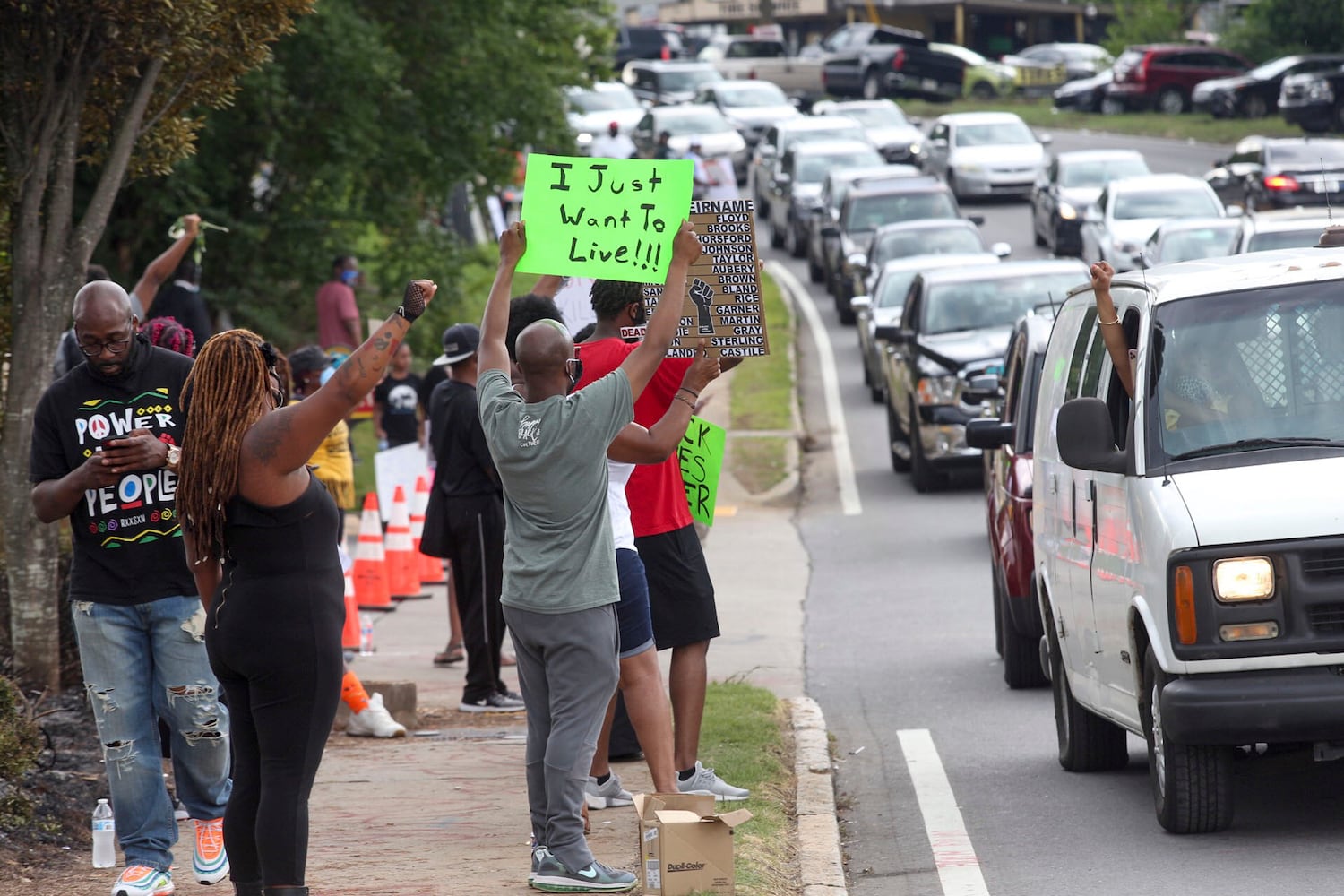 PHOTOS: Protests continue in Atlanta