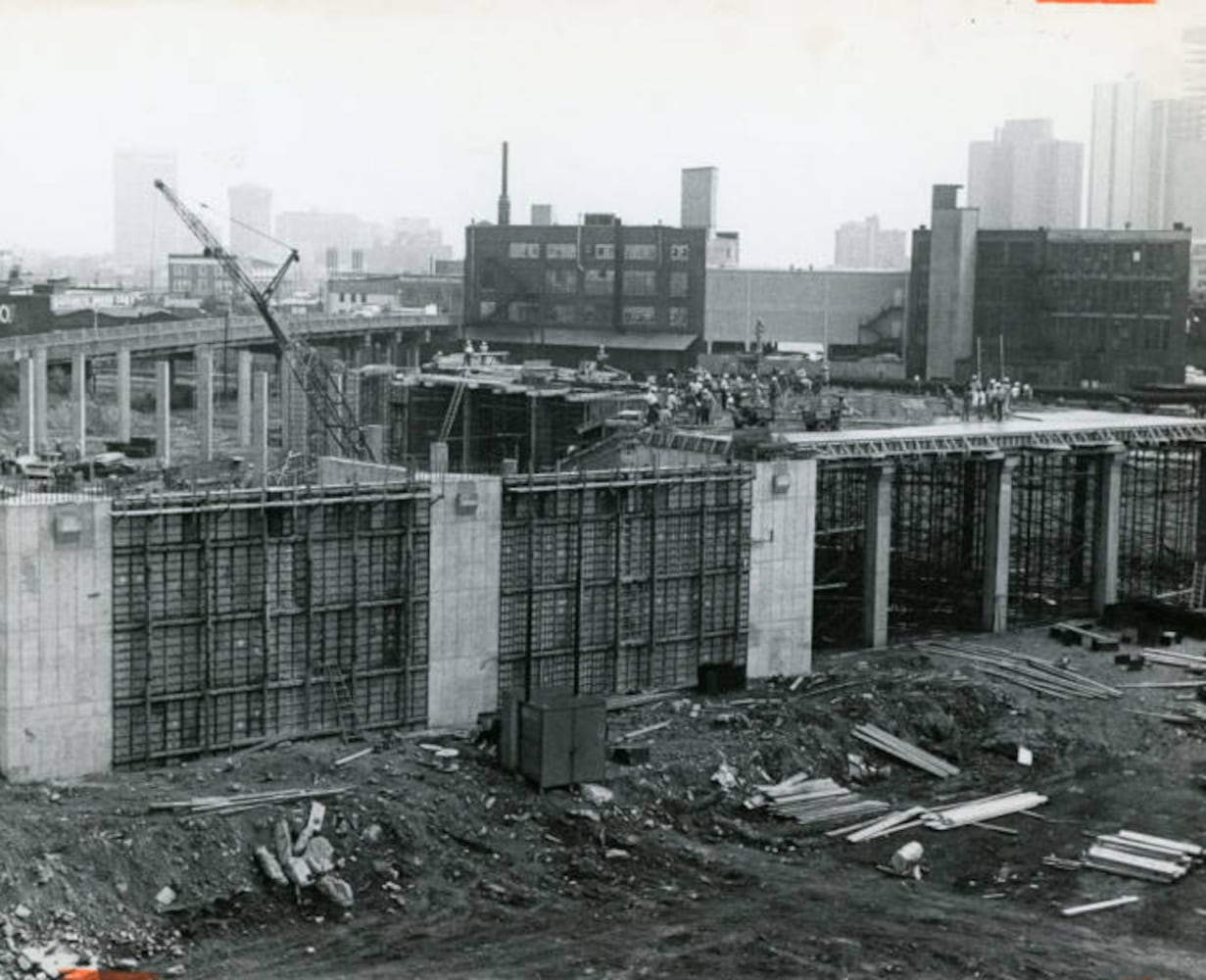 Buildings and streets, 1970s