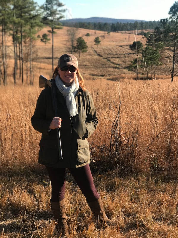 Writer Christiana Roussel had never held a shotgun before she learned to quail hunt at Barnsley Resort.
Contributed by Christiana Roussel