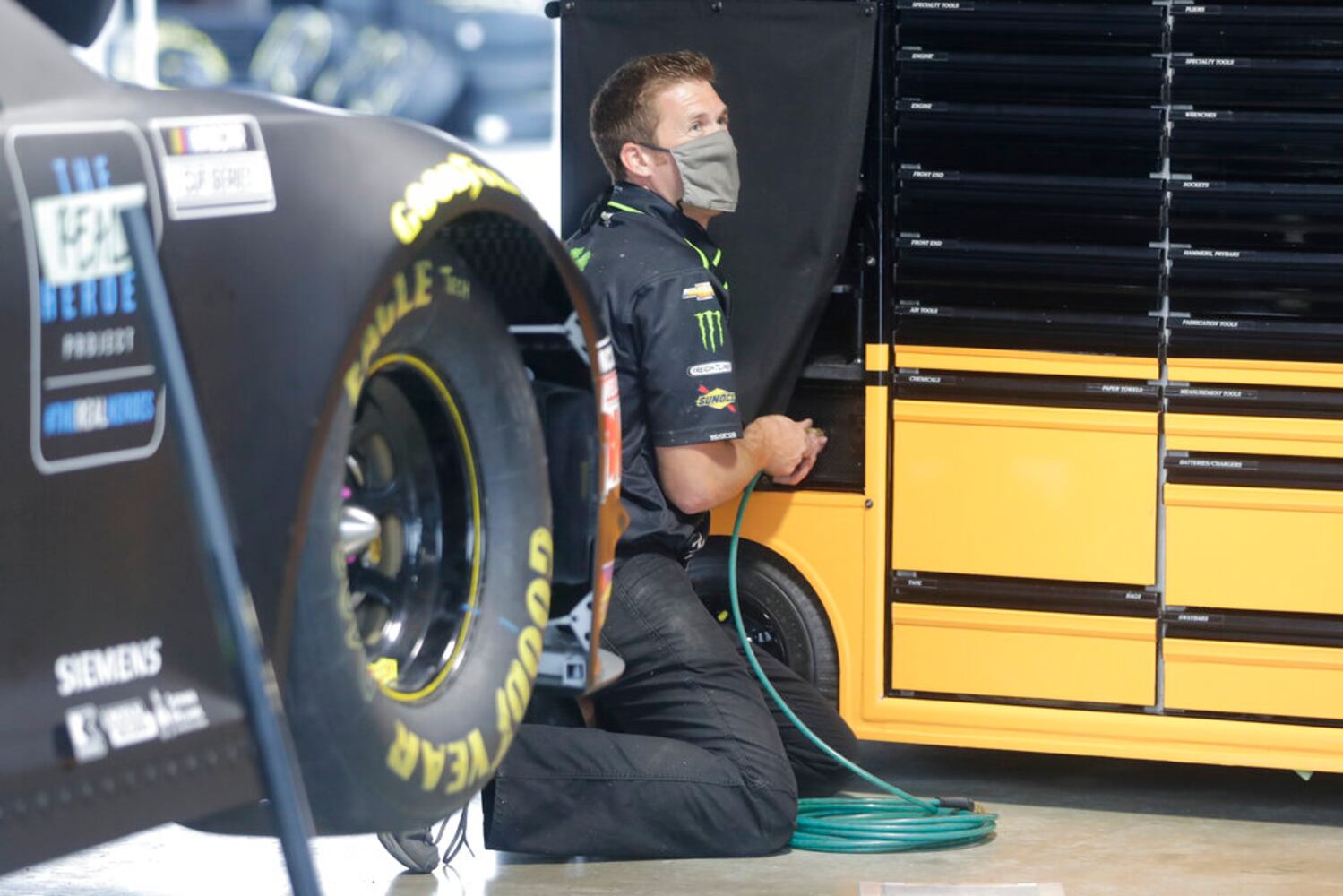 Photos: NASCAR races again at Darlington