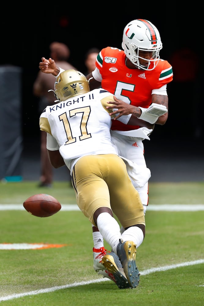 Photos: Georgia Tech seeks road win over Miami