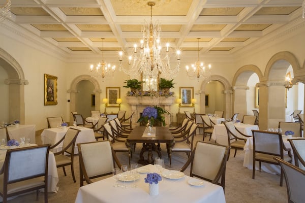 The Georgian Room at the Cloister at Sea Island is the only restaurant in the state with a five-star rating from Forbes.