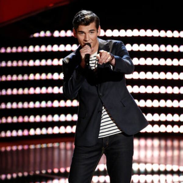 THE VOICE -- "Blind Auditions" -- Pictured: Zach Seabaugh -- (Photo by: Tyler Golden/NBC)