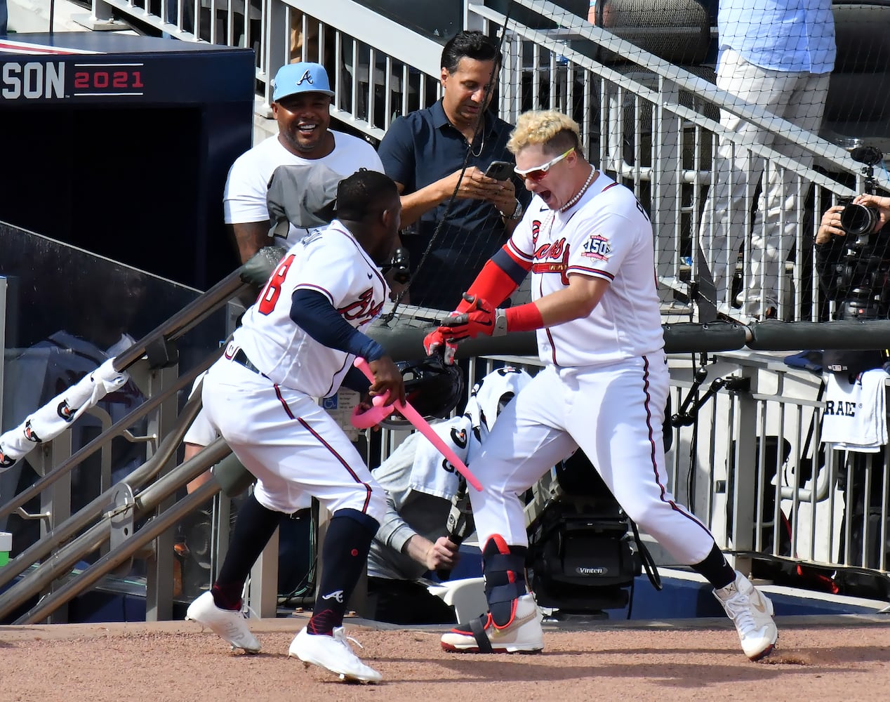 Braves-Brewers playoff game 3