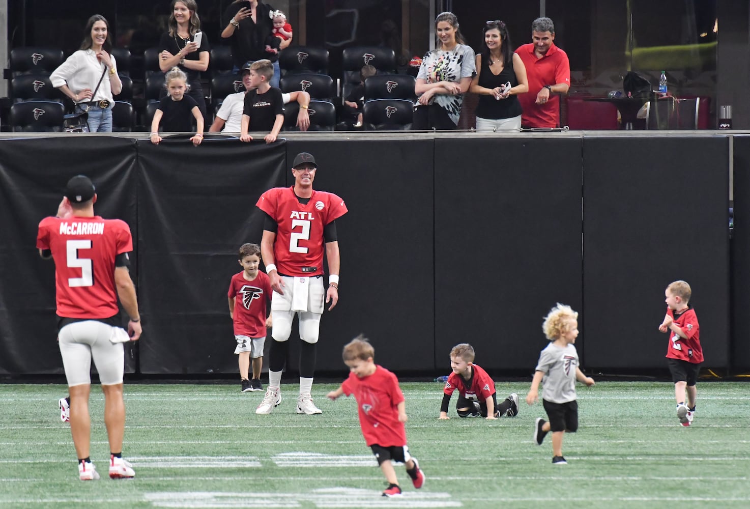 Falcons open practice photo