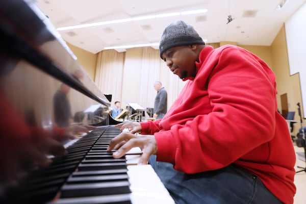 
In the archives at Georgia State University are thousands of pages of Johnny Mercer's papers, including hundreds of unpublished songs. Pianist, composer and graduate student Louis Heriveaux spent most of this year piecing together unpublished Mercer lyrics from the archives, and putting them to music. 
Miguel Martinez /miguel.martinezjimenez@ajc.com