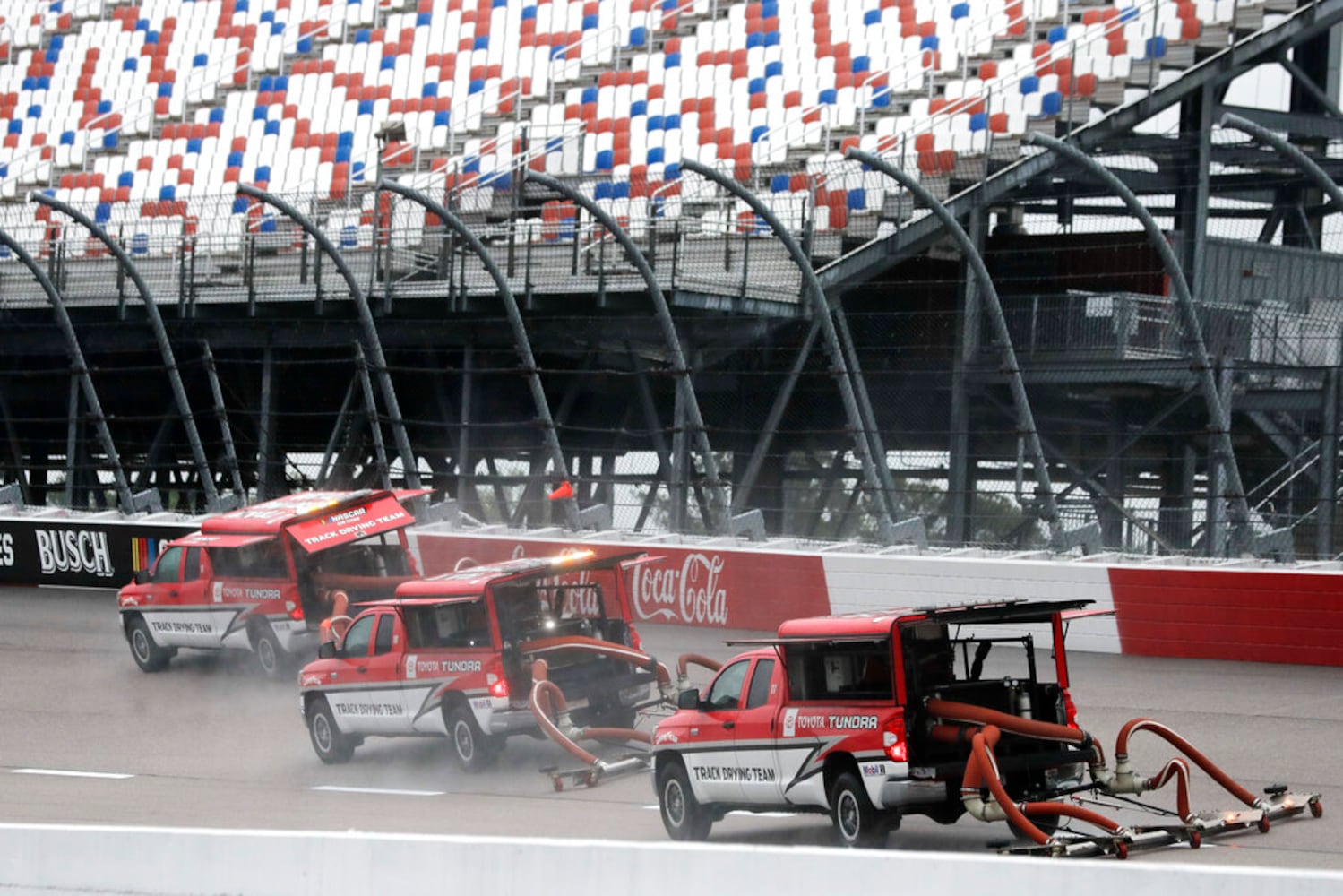 Photos: NASCAR races again without fans on hand at Darlington