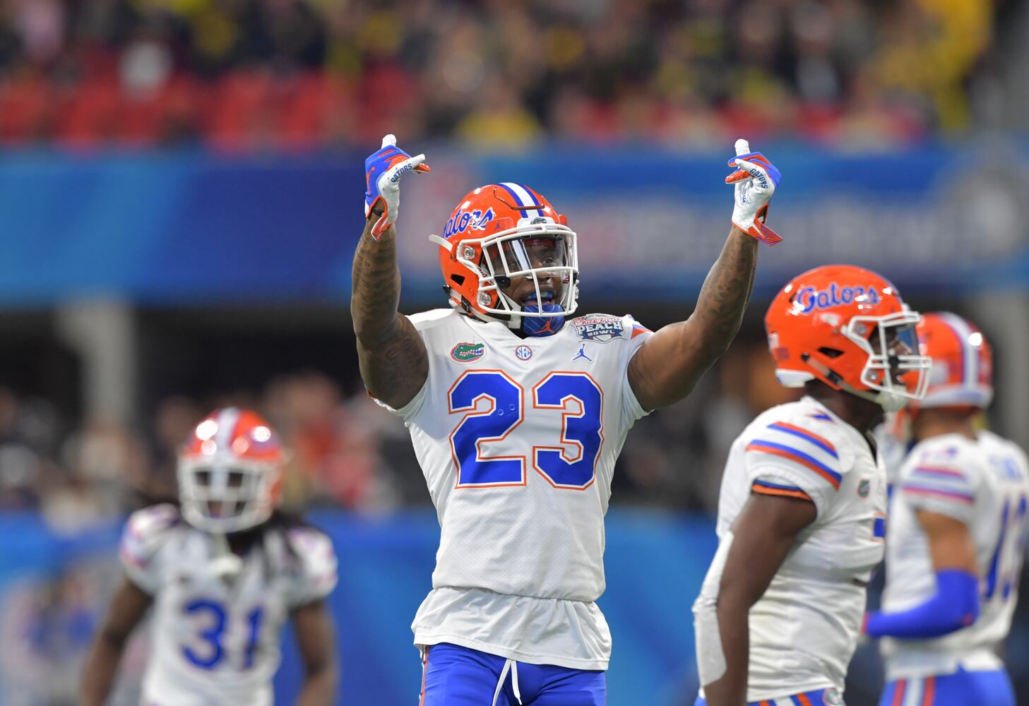 Photos: Florida, Michigan clash in Chick-fil-A Peach Bowl