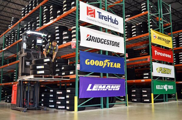 TireHub, a national tire distributor, recently opened this new logistics center at the Prologis industrial complex along Chastain Road in Kennesaw. (Photo provided by TireHub)