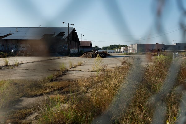 Beltline chose a developer for Murphy Crossing to rebuild a 20-acre site; located at 1050 Murphy Ave. the plan includes residences, co-working space, retailers, and fresh new food options along the beltline Westside Trail. Thursday, September 22, 2022. Miguel Martinez / miguel.martinezjimenez@ajc.com 