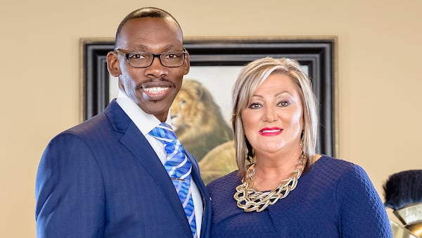 Bishop Stephen A. Davis and his wife Darlene.  Photo courtesy Danny Austin Photography