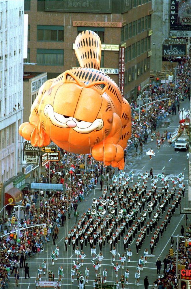 Macy's Thanksgiving Day Parade floats through the years