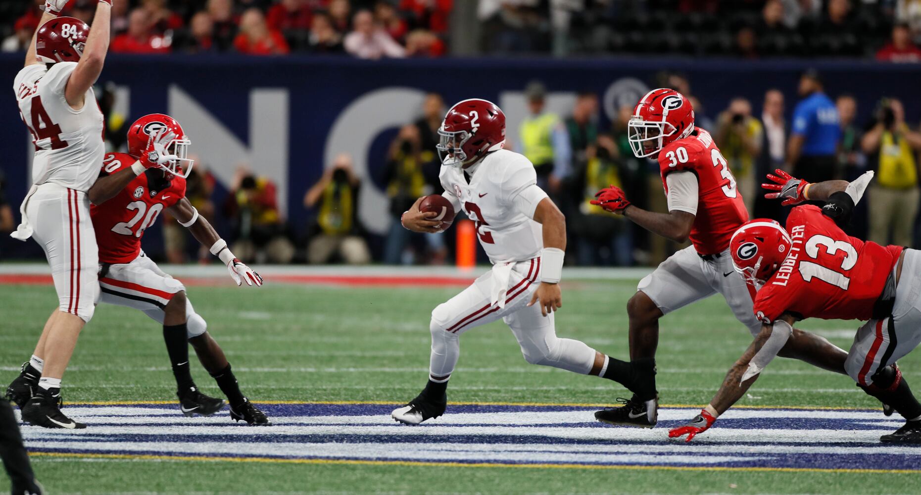 Photos: Bulldogs fall to Alabama in SEC Championship game