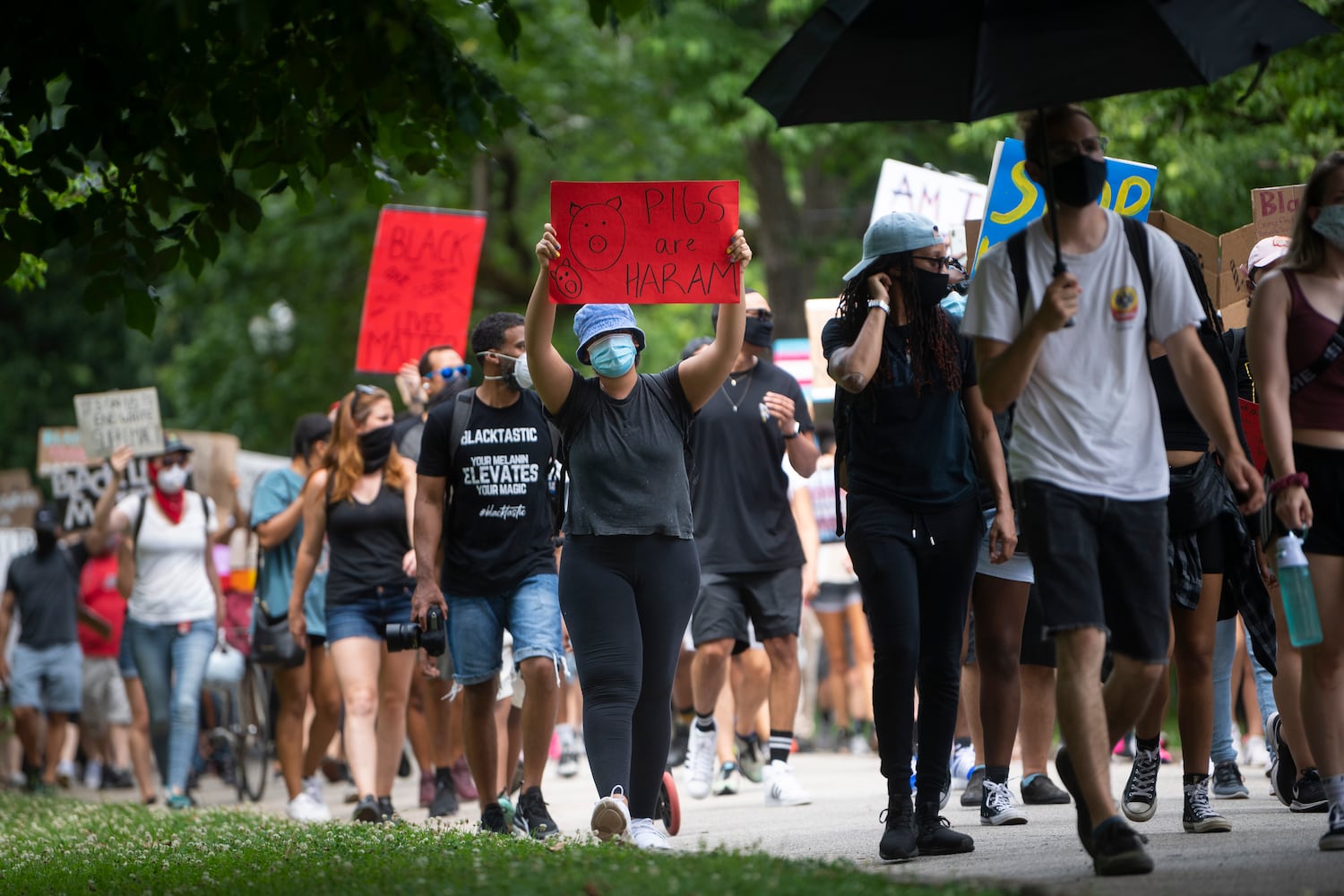 PHOTOS: 10th day of protests in Atlanta