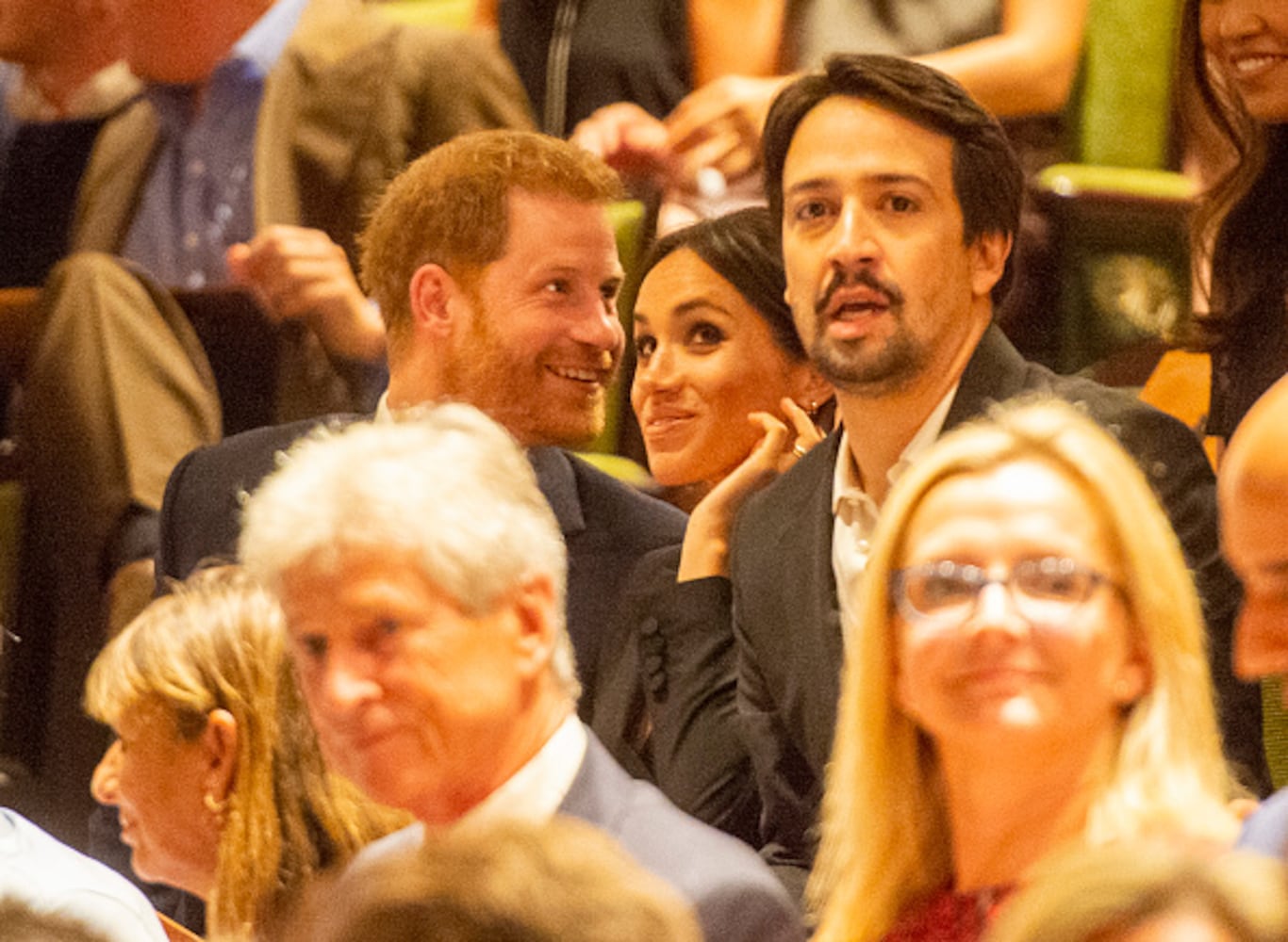 Photos: Prince Harry, Meghan Markle attend ‘Hamilton’ gala performance