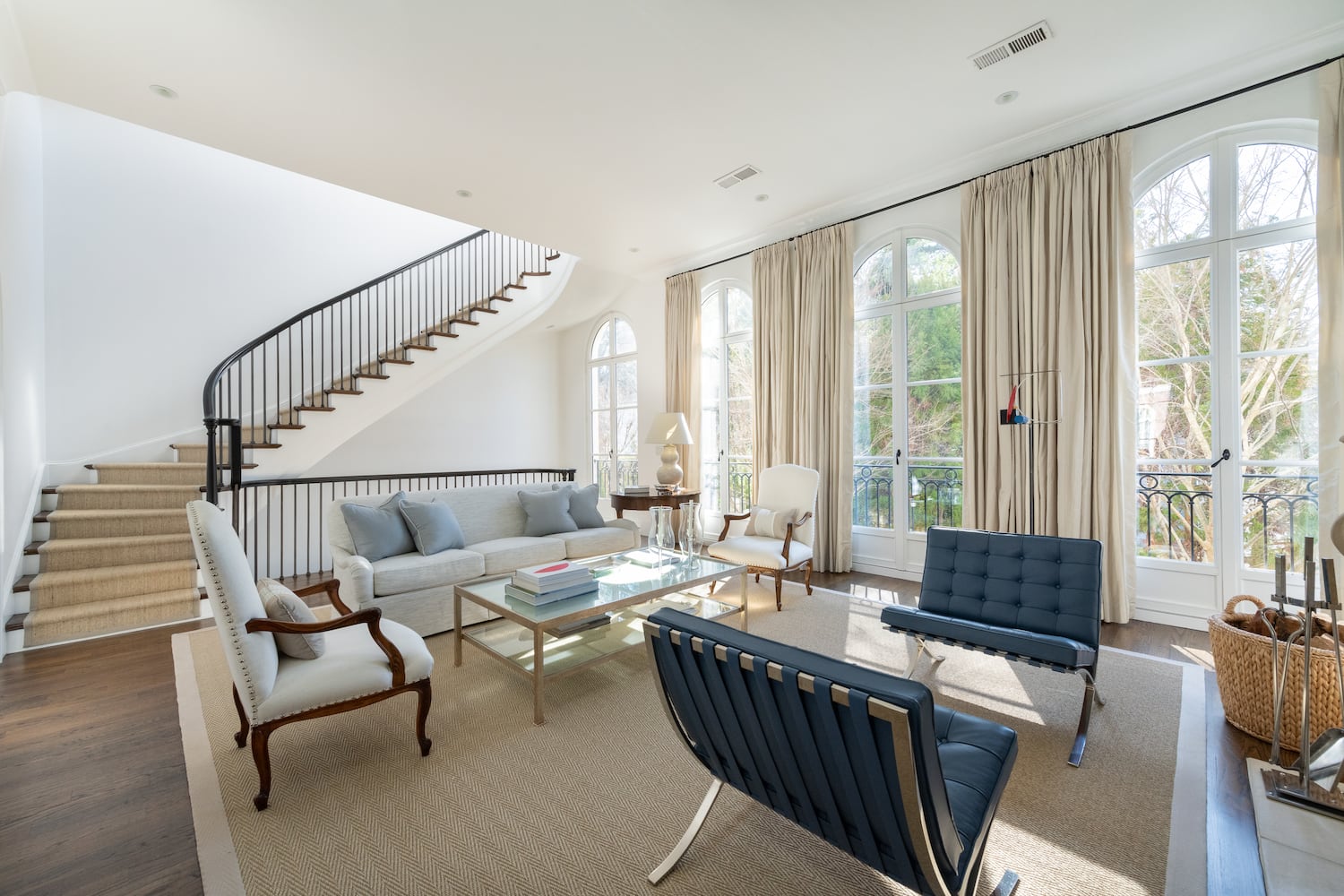 Escape to private $2 million European townhome in Buckhead