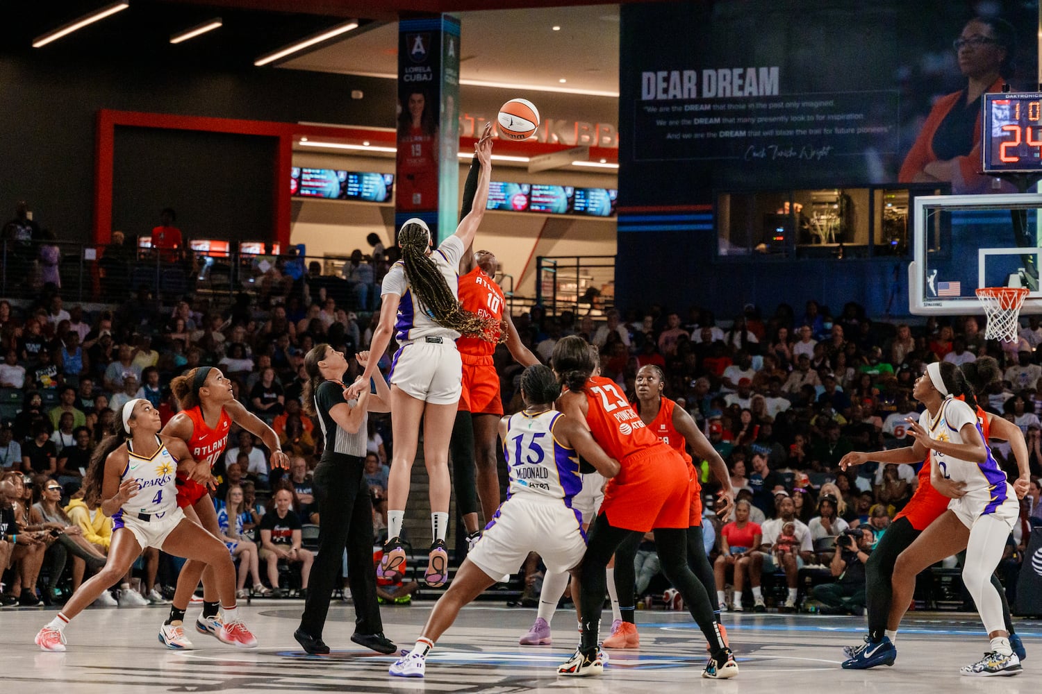 Los Angeles Sparks vs. Atlanta Dream