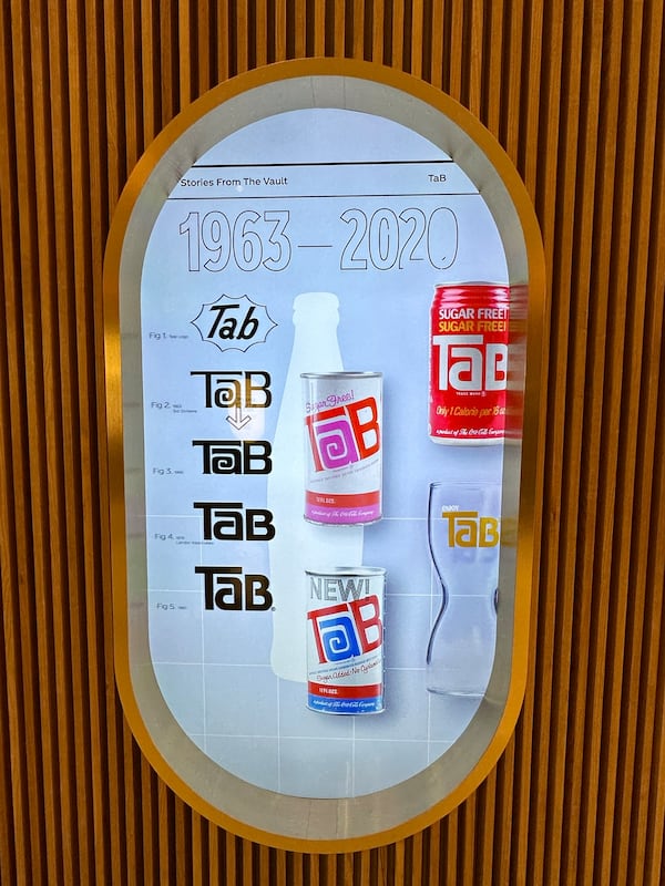 A video history of Tab is available now at The World of Coca-Cola Museum in Atlanta as part of its new Beverage Lab exhibit. RODNEY HO/rho@ajc.com