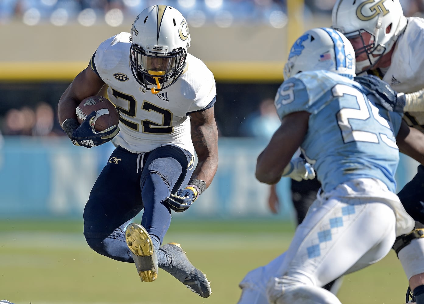 Photos: Jackets earn road win over Tar Heels