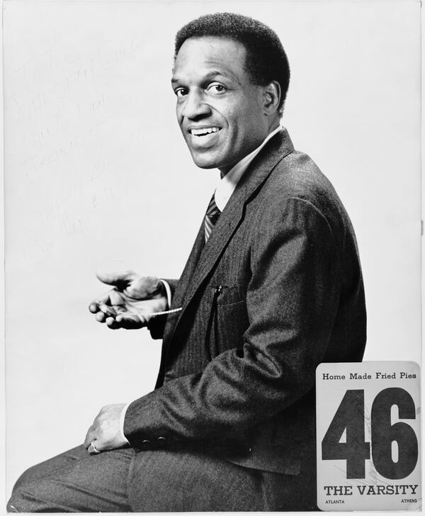 Comic and actor Nipsey Russell, who was born in Atlanta and worked at The Varsity, was known for his short rhymes and poems. Courtesy of The Varsity