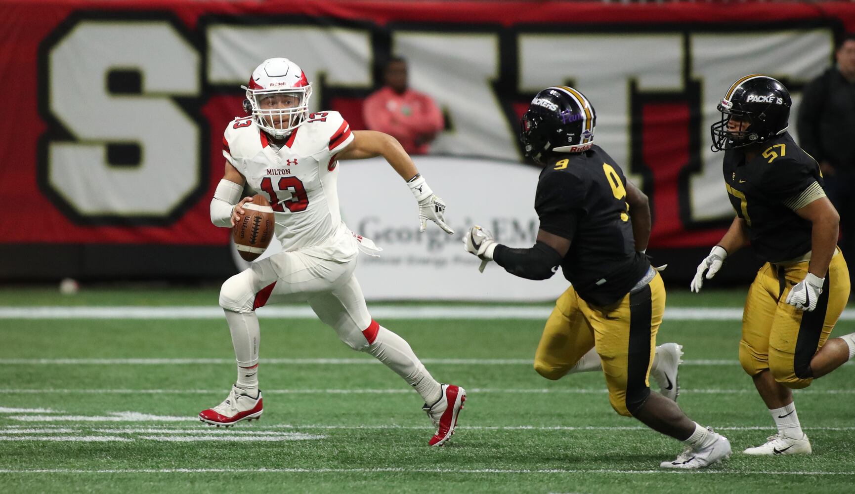 Photos: Day 2 of HS state title games at Mercedes-Benz Stadium