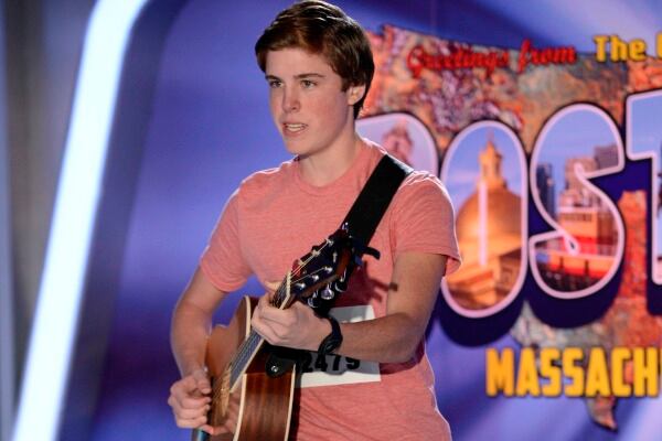 Sam Woolf's audition was so promising, we thought he could win the entire competition but now that we've seen him live, that prediction has fallen on the wayside. CREDIT: Fox