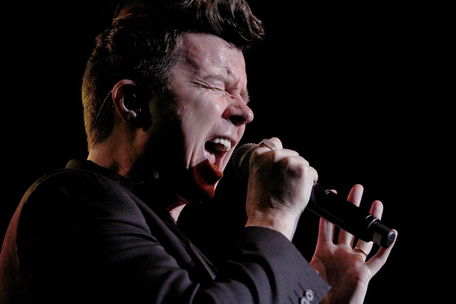 Rick Astley at Center Stage