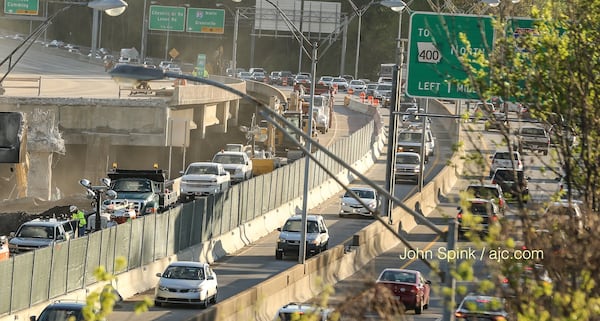 I-85 collapse: Lane reopens on Buford-Spring Connector