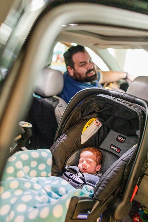 Mike Wolff takes Harrison home March 28 after four weeks in the NICU. He weighed 4 pounds, 13 ounces at birth and had gained almost 1 pound during his stay. He’s now 81/2 months old, weighing more than 17 pounds, close to what his brother was at this age.