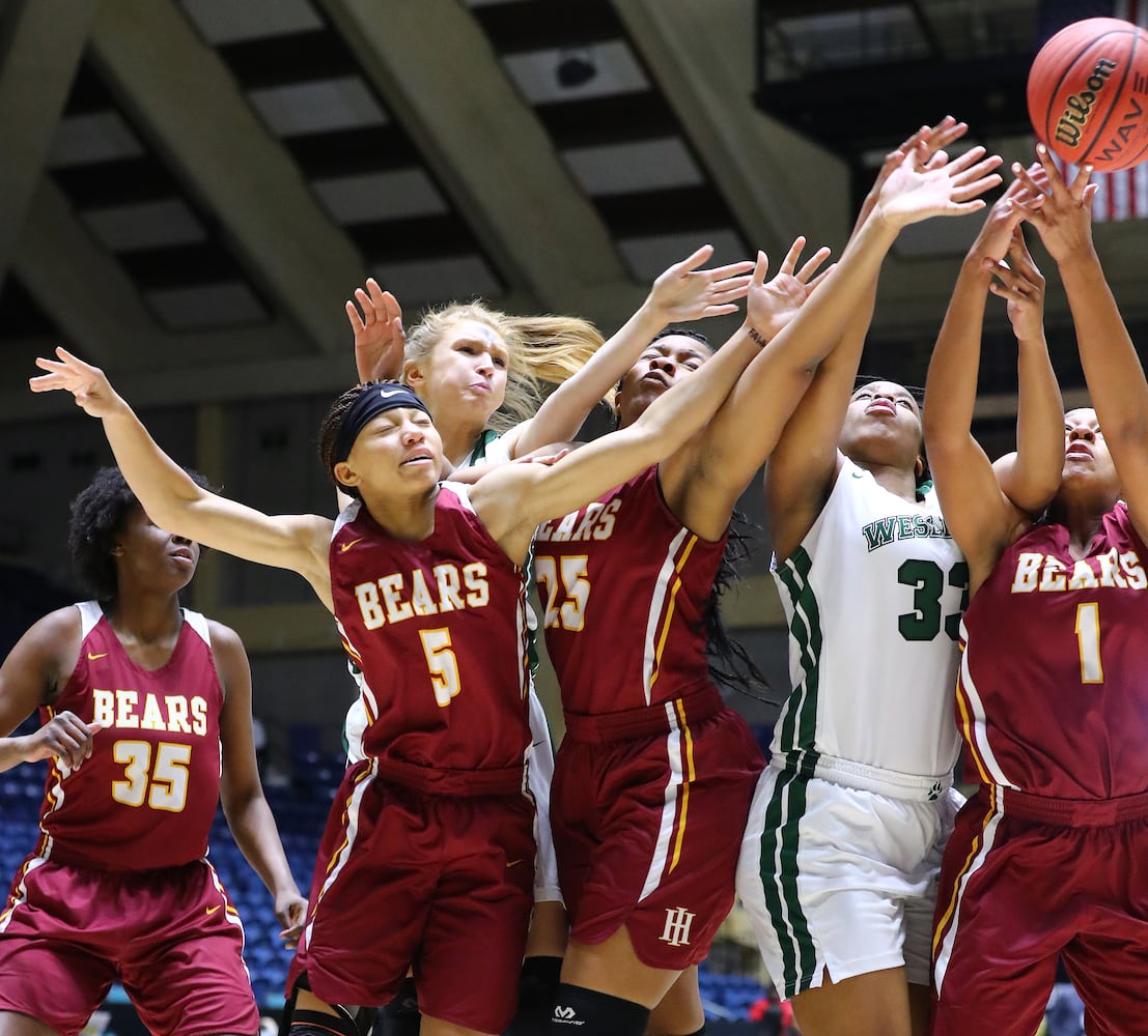 Photos: High school basketball teams sew up state titles