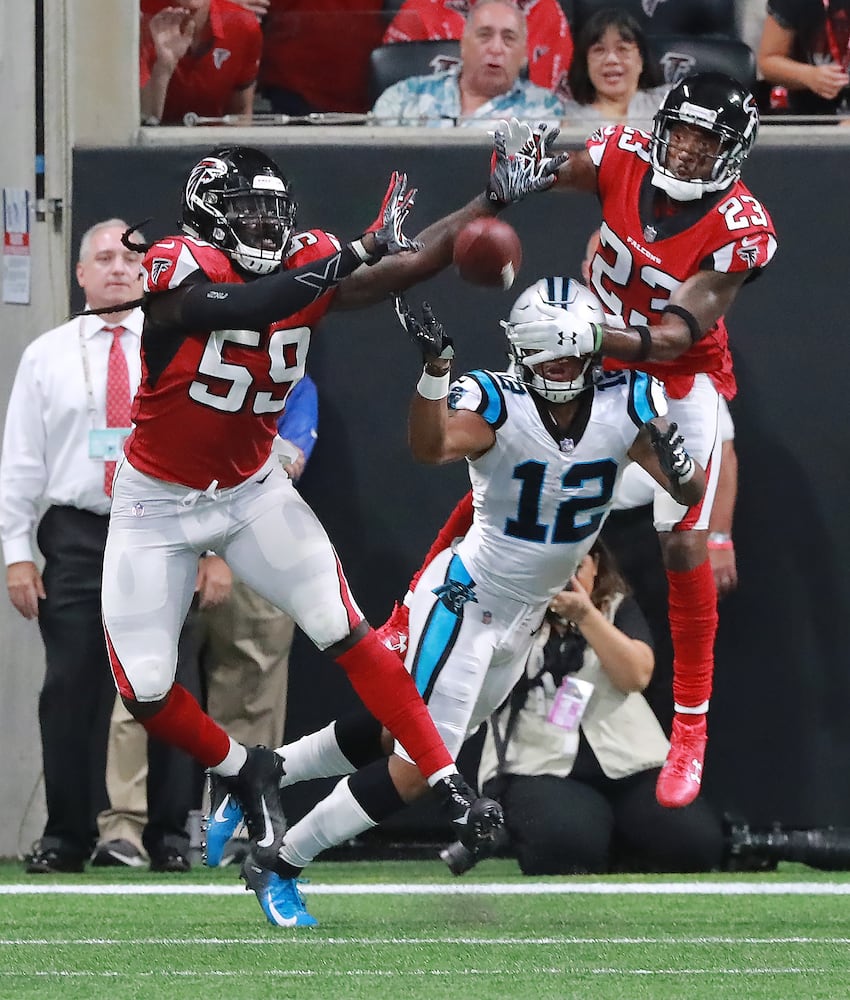 Photos: Falcons defeat Panthers, 31-24