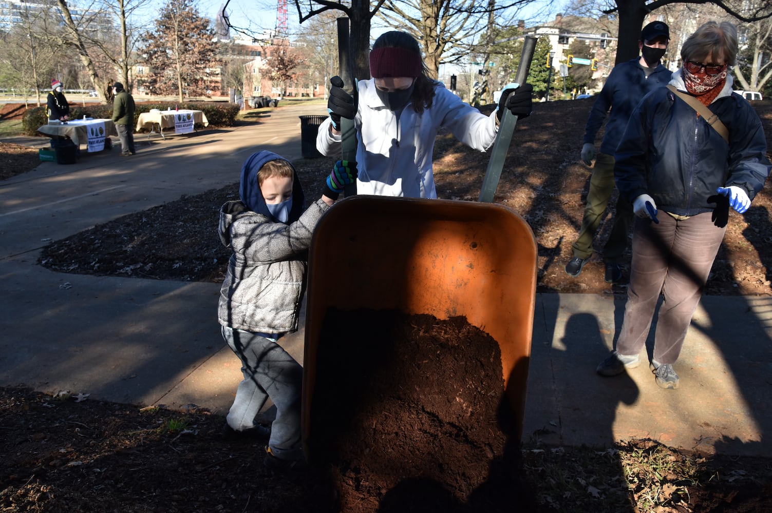 300 trees planted at Freedom Park to honor John Lewis