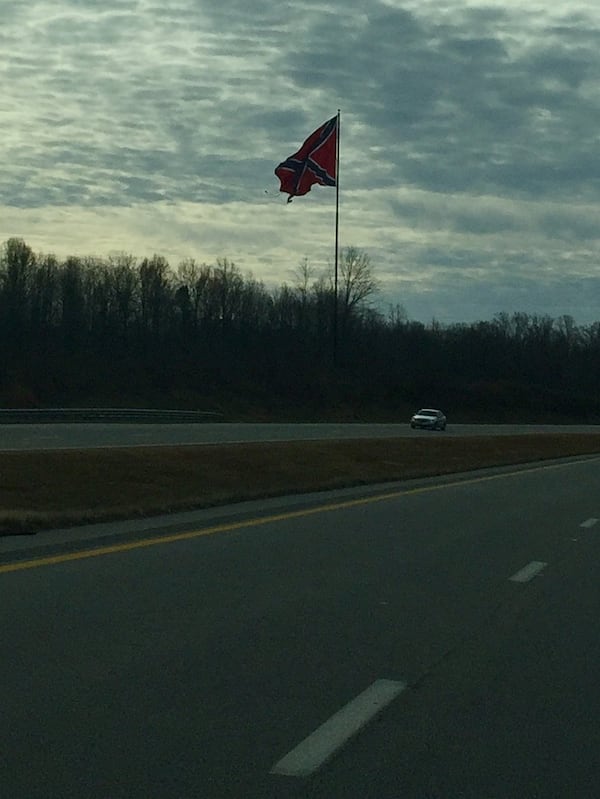 In Danville, Va., the city moved the flag off government property. Proponents raised a 30 foot by 50 foot flag off a state road, dubbed the ‘world’s largest Confederate flag.’