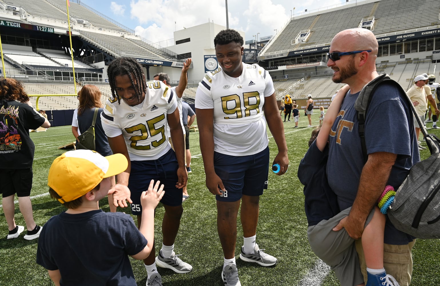 Georgia Tech football’s annual Fan Day