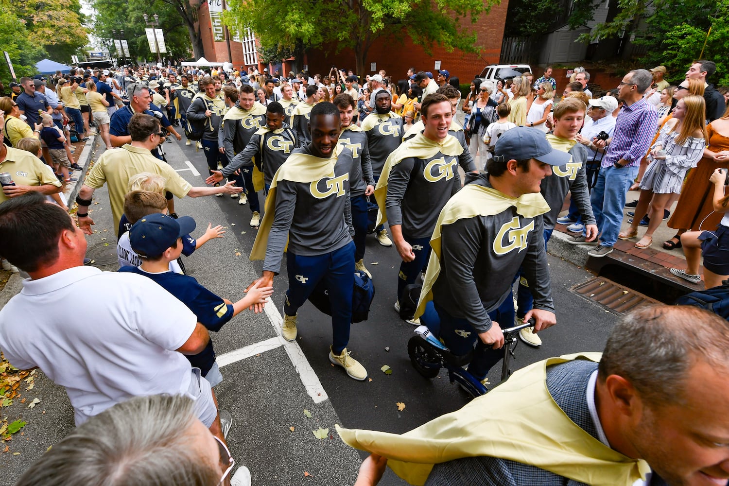 Photos: Georgia Tech wears new uniforms, hosts North Carolina