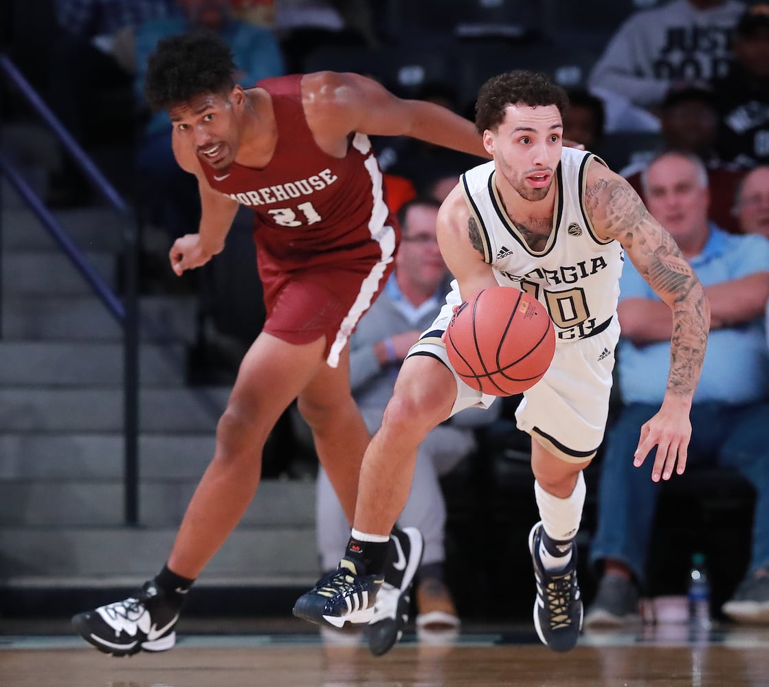 Photos: Georgia Tech meets Morehouse in basketball