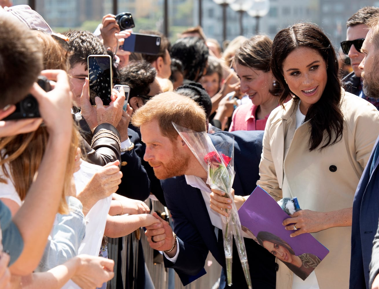 Photos: Meghan Markle, Prince Harry begin royal tour of Australia