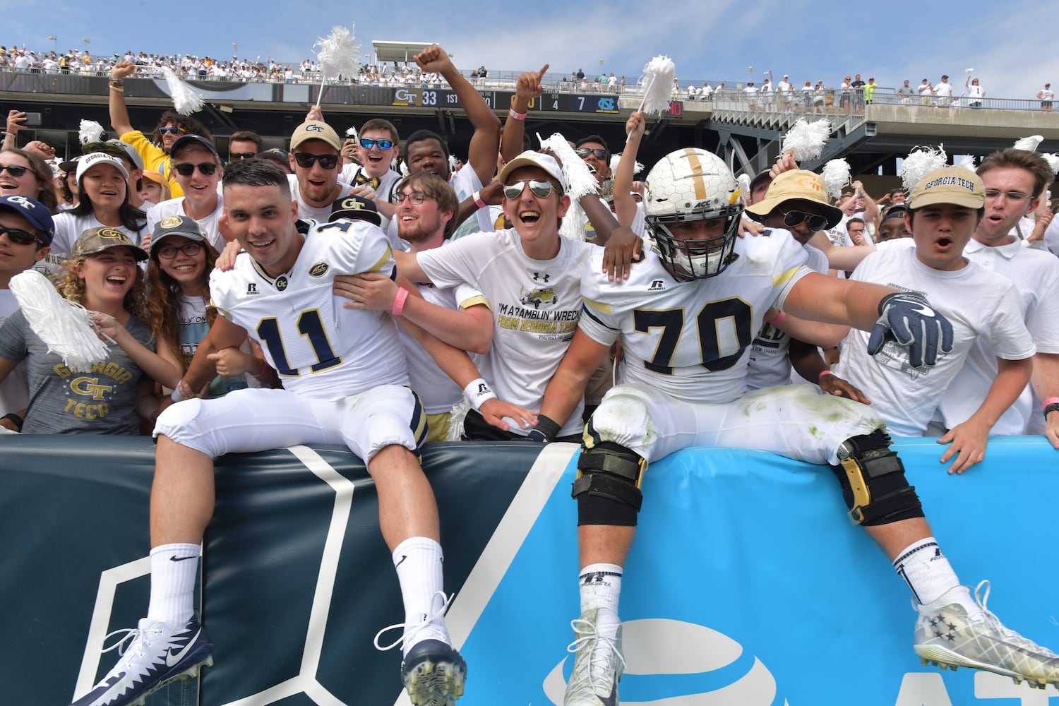 Photos: Georgia Tech cruises past North Carolina