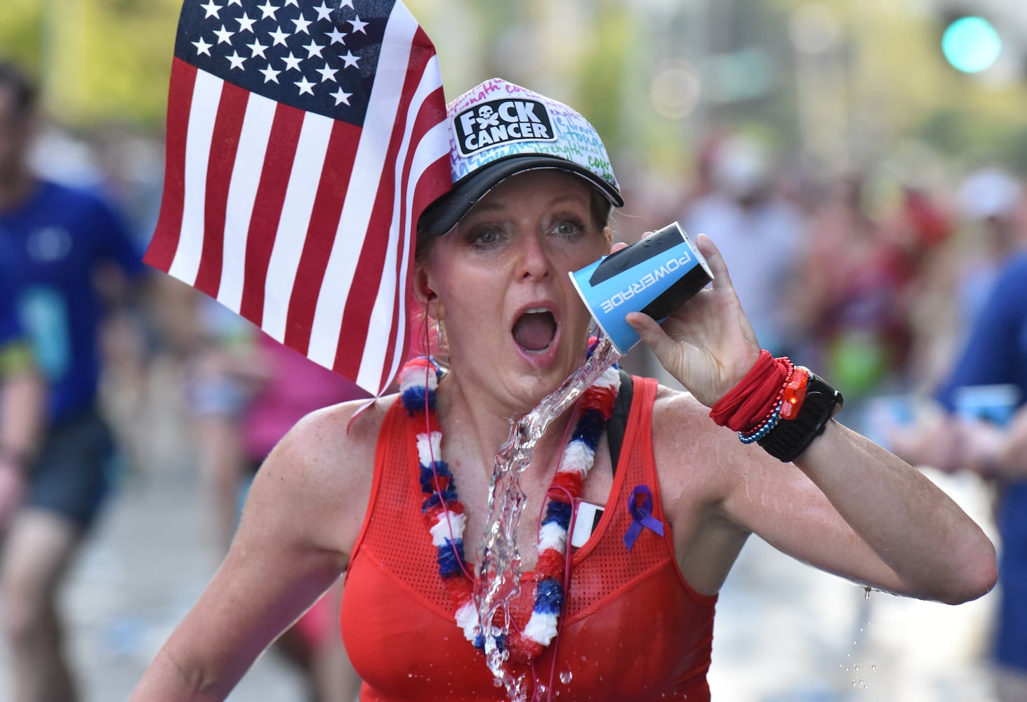 Photos: Cardiac Hill at AJC Peachtree Race