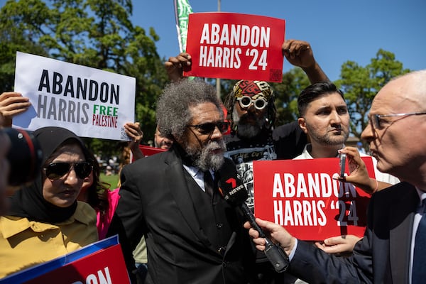 The name of U.S. presidential candidate Cornel West will appear on ballots in Georgia though he has been disqualified in the state.