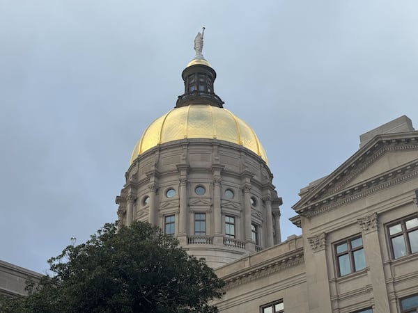 The Georgia Capitol in Atlanta as photographed on Thursday.